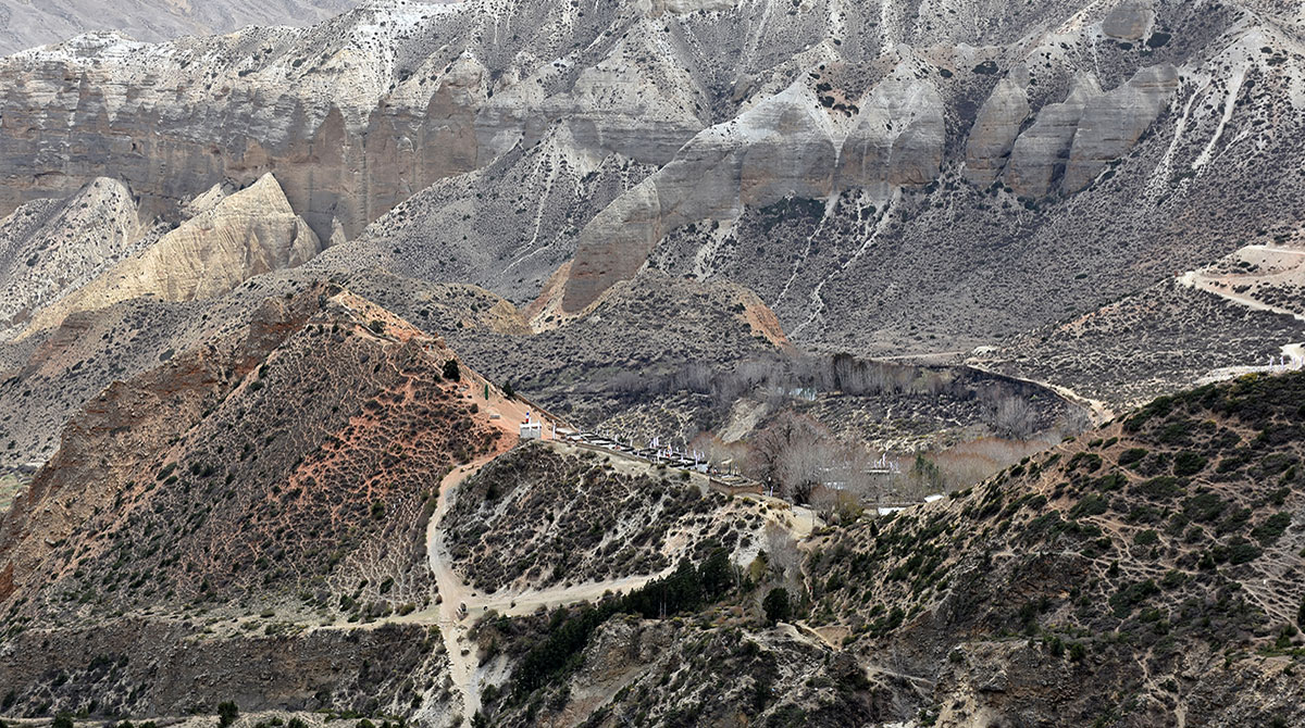 Ghami village, Upper Mustang.