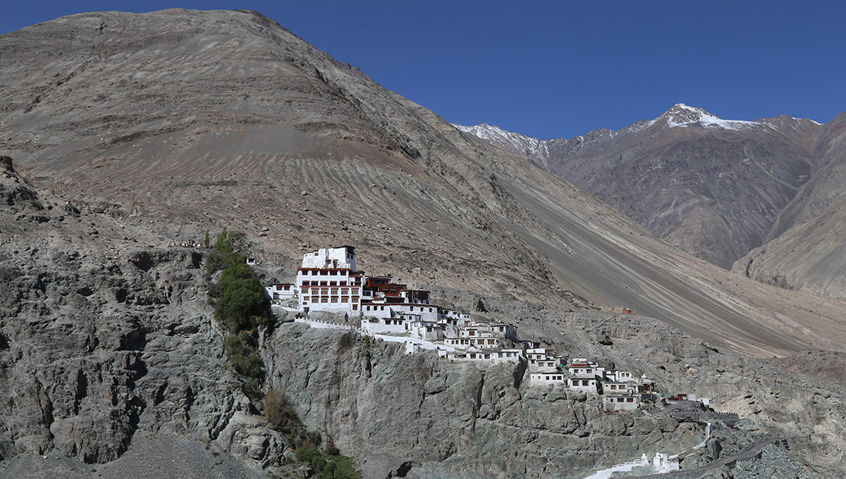 Diskit Monastery built during 11th century, Nubra Valley.