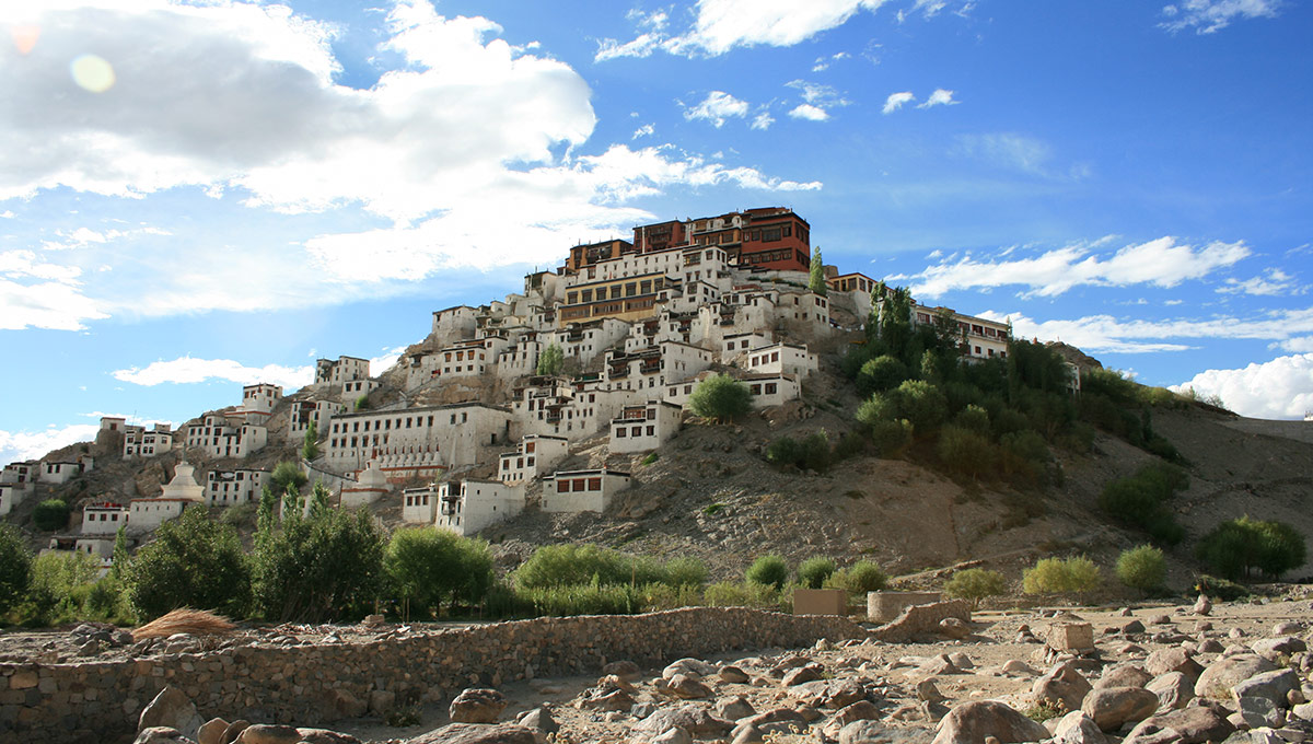 Spectacular Thiksey Monastery situated 16km below Leh city is one of the most iconic monasteries in Leh area.