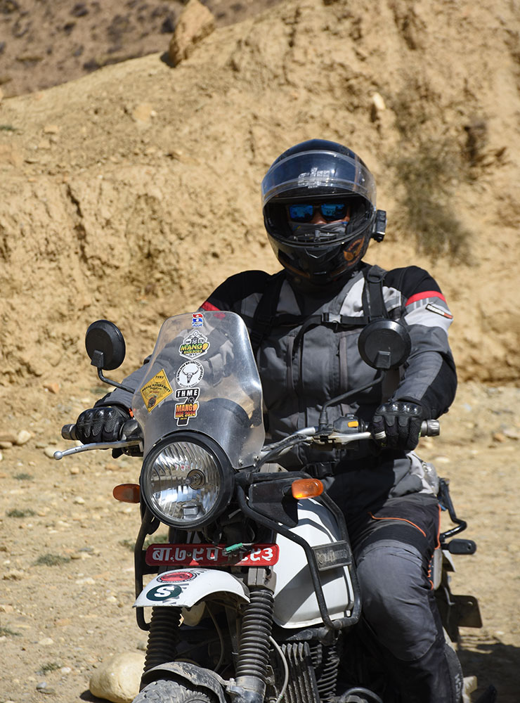Sherap Sherpa wild tracks nepal motorbike tours