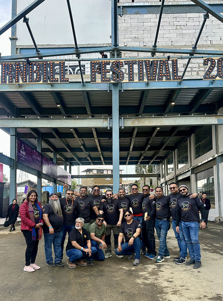 Flaming Spirits club tour of North East India with Wild Tracks Nepal motorbike tours