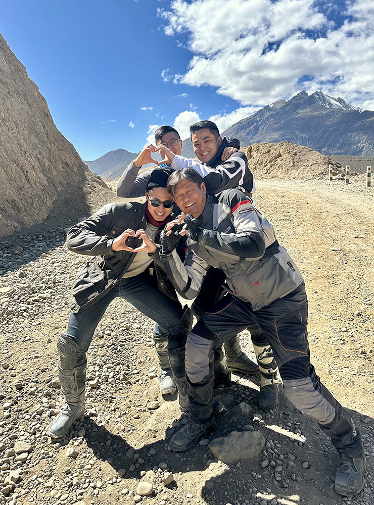 The rewards are amazing when you ride with Wild Tracks Nepal to Upper Mustang, Nepal