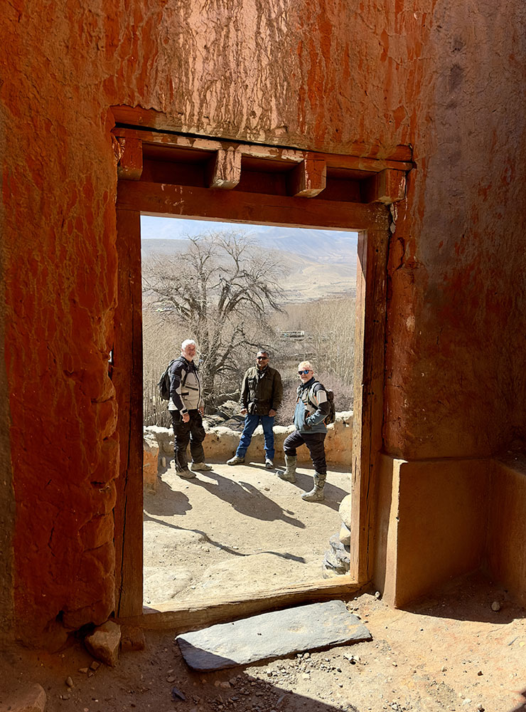 Rider from Australia on the tour of Upper Mustang with Wild Tracks Nepal